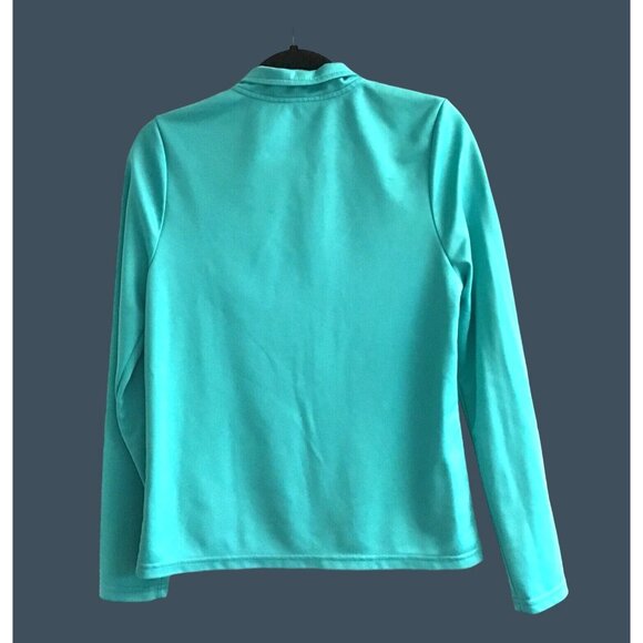 K. JORDAN- WOMENS GREEN FULL ZIP-UP TRACK JACKET SIZE MEDIUM K. JORDAN - Picture 2 of 6